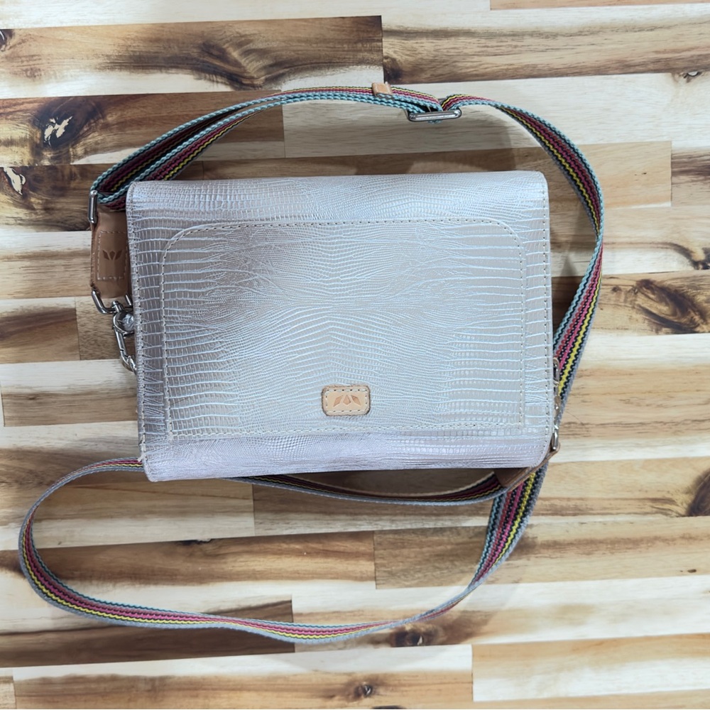 Consuela Celest On The Town Crossbody Bag with Multicolor Strap